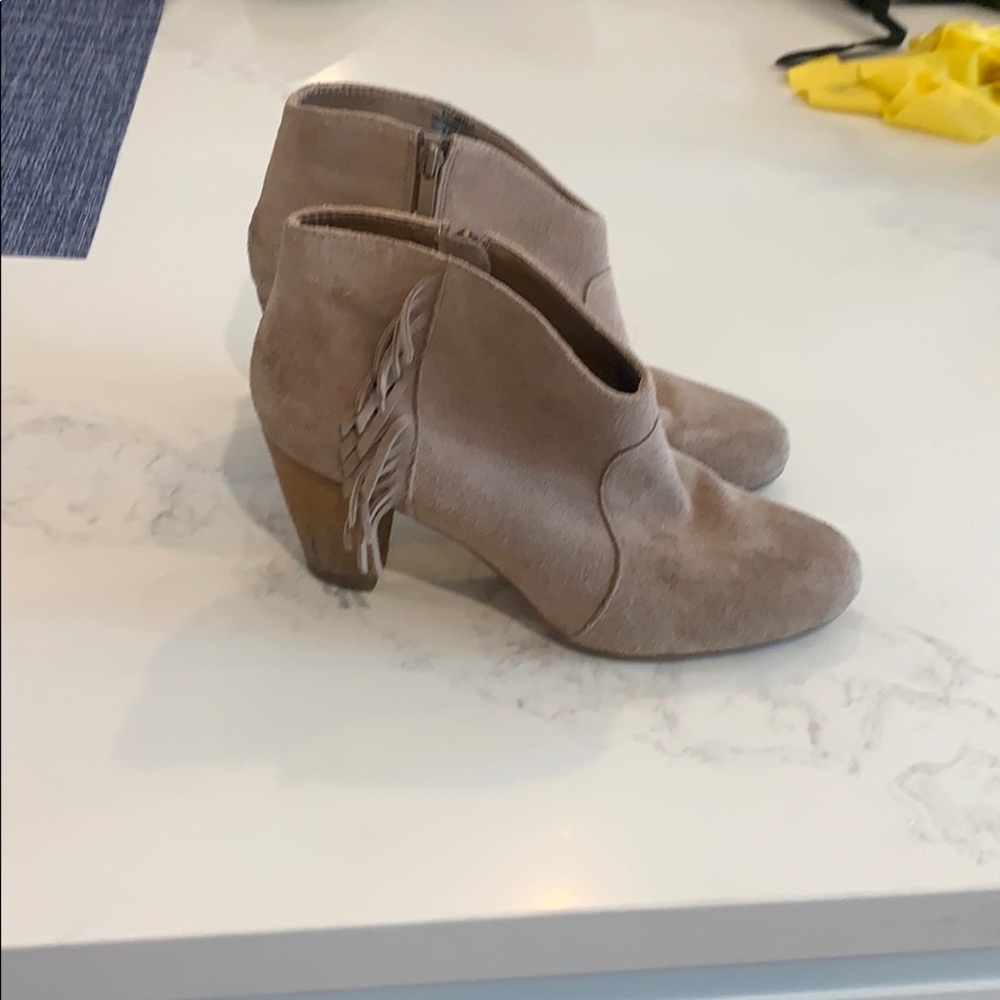 Suede Booties